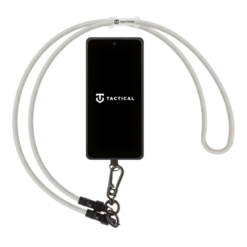 Taktický drôtový had USB-C 1,2 m biely