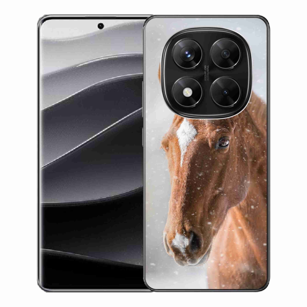 Gélový kryt mmCase na Xiaomi Redmi Note 14 Pro 5G/Poco X7 5G - hnedý kôň 2