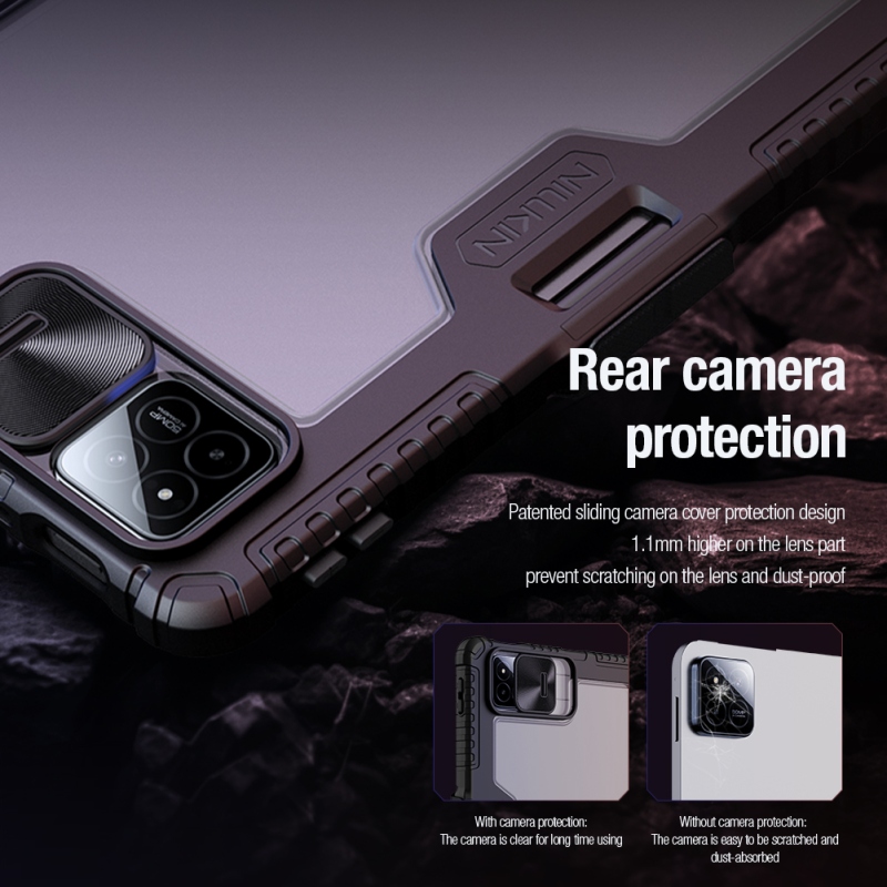 Nillkin Bumper PRO Protective Stand Case Multi-angle pre Xiaomi Pad 7/7 Pre Black