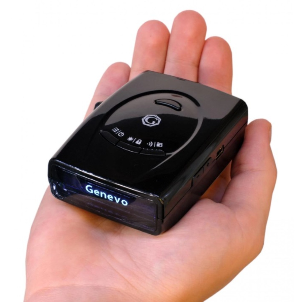 Prenosný pasívny antiradar Genevo ONE S Black Edition