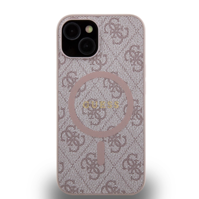 Guess 4G Zadný Kryt pre iPhone 14 Pink