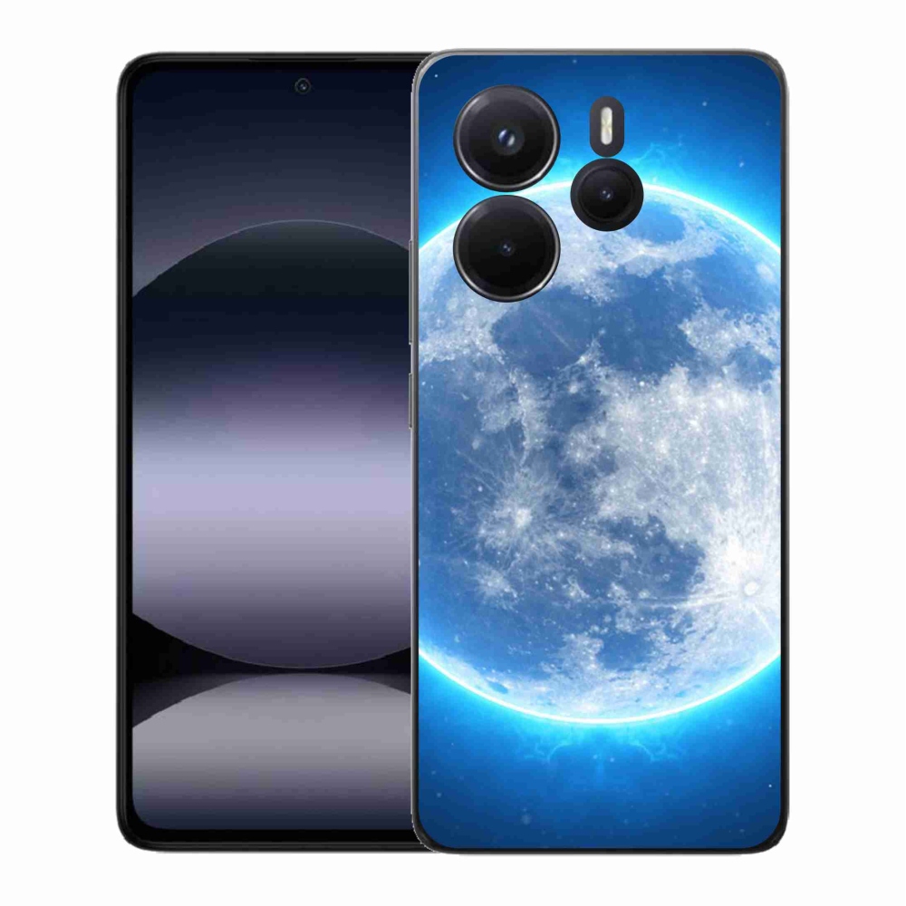 Gélový kryt mmCase na Xiaomi Redmi Note 14 - zemegule