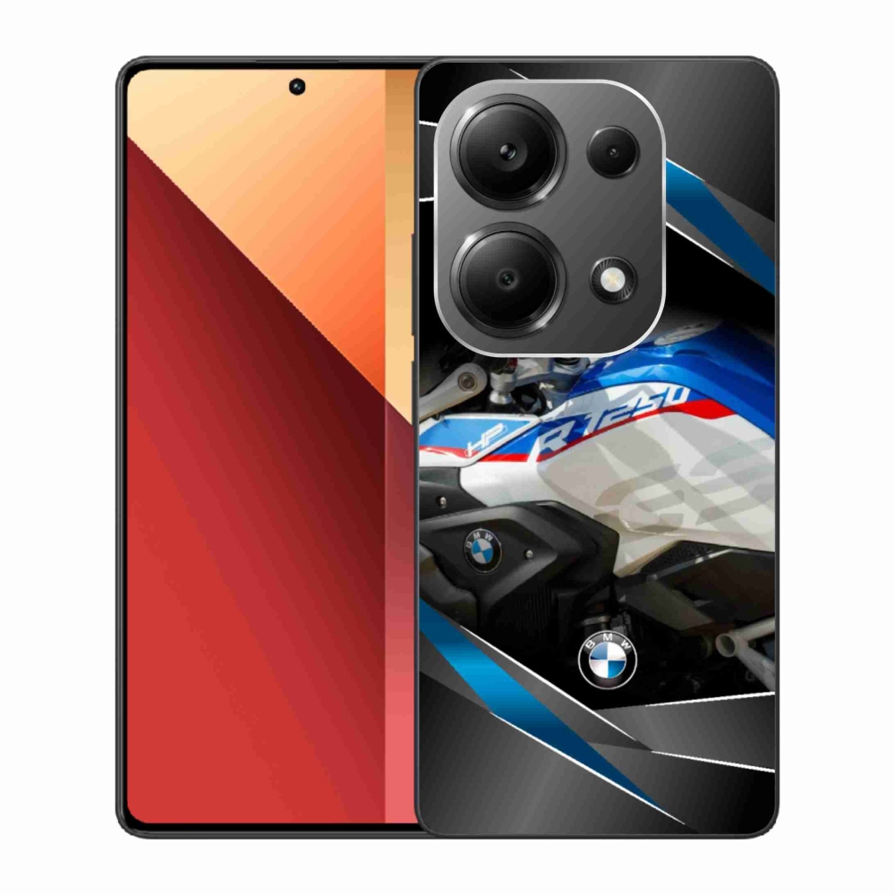 Gélový kryt mmCase na Xiaomi Redmi Note 13 Pro 4G/Poco M6 Pro - motorka bmw 1