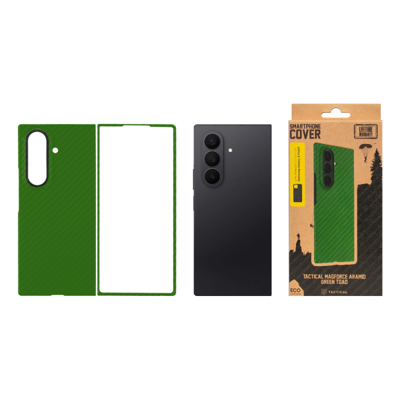 Taktický kryt MagForce Aramid pre Samsung Galaxy Z Fold 7 Green Toad