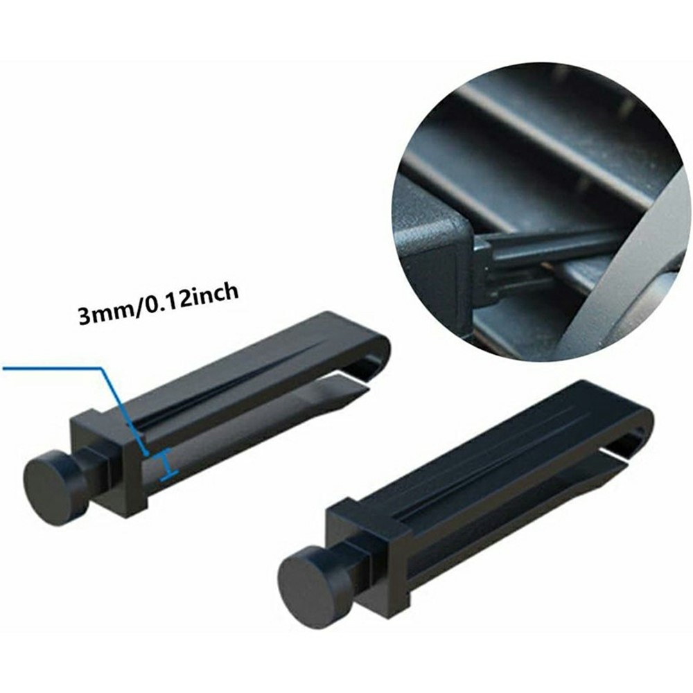 Držiak nápojov do auta na mriežku ventilácie - červený