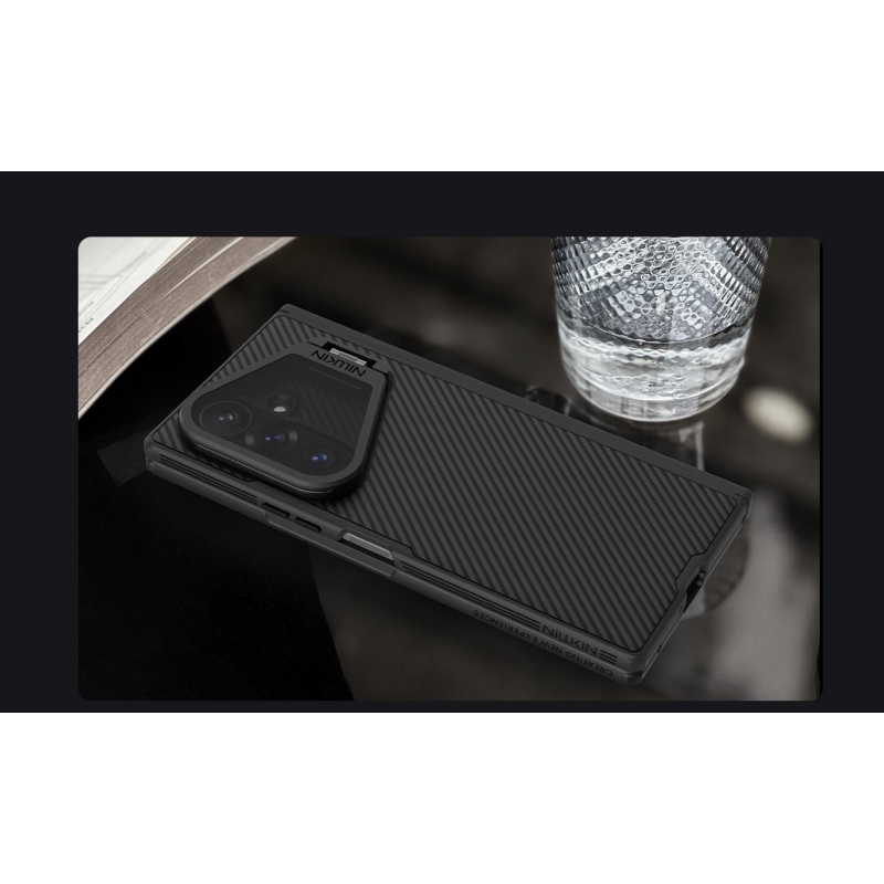 Nillkin CamShield Prop Magnetic (transparentný objektív) – zadný kryt pre Samsung Galaxy Z Fold 8 Ultra Black