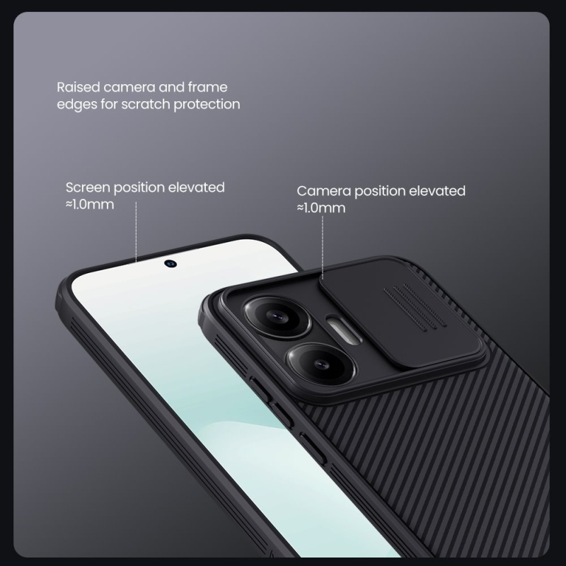 Nillkin CamShield PRO Zadný kryt pre Poco F7 Black