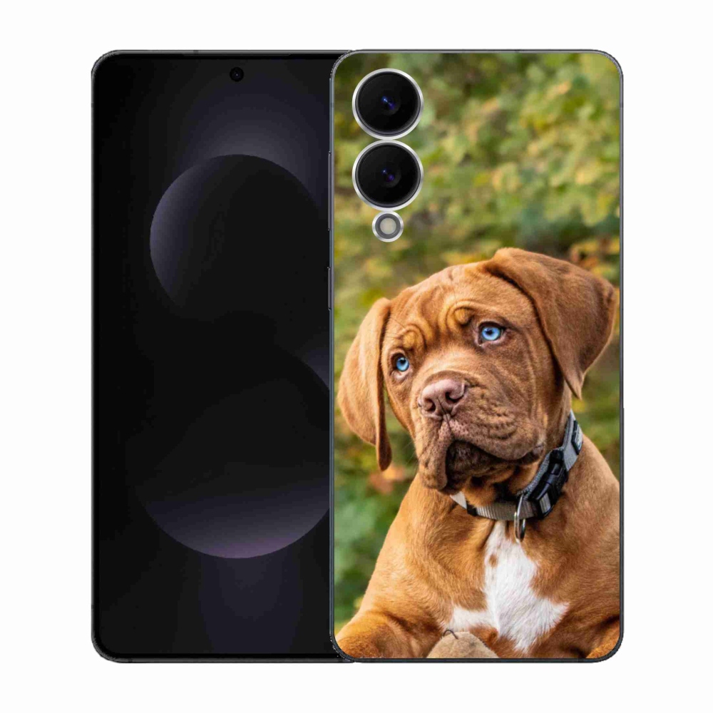 Gélový kryt mmCase na Samsung Galaxy S25 Edge - šteňa