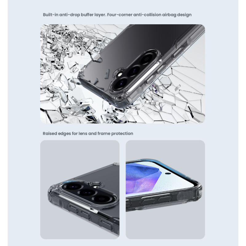 Nillkin Nature TPU PRO Kryt pre Samsung Galaxy A56 5G Transparent
