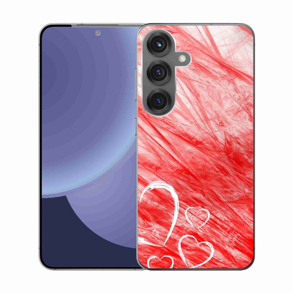 Gélový kryt mmCase na Samsung Galaxy S25 - heart