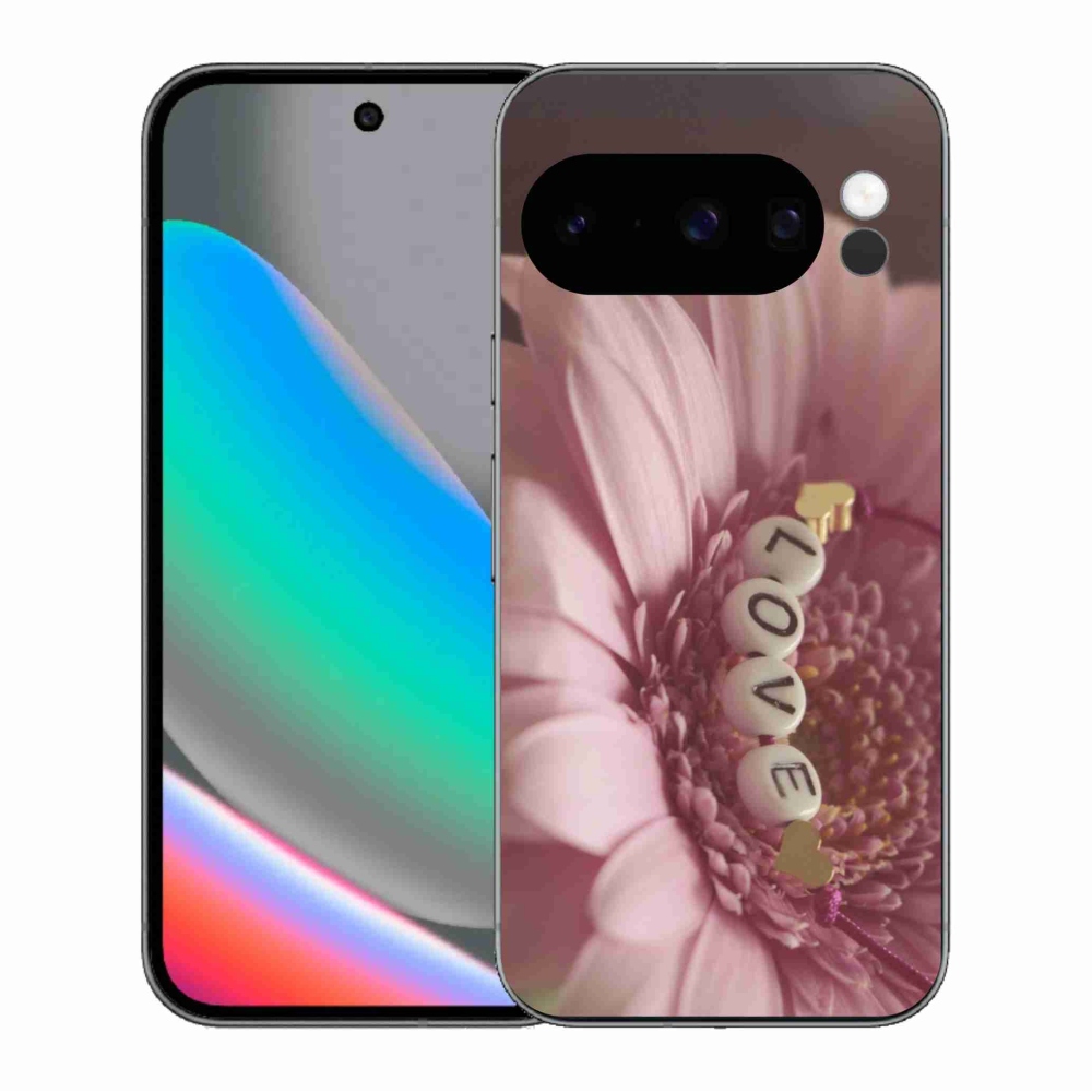 Gélový kryt mmCase na Google Pixel 10 Pro - prívesok love