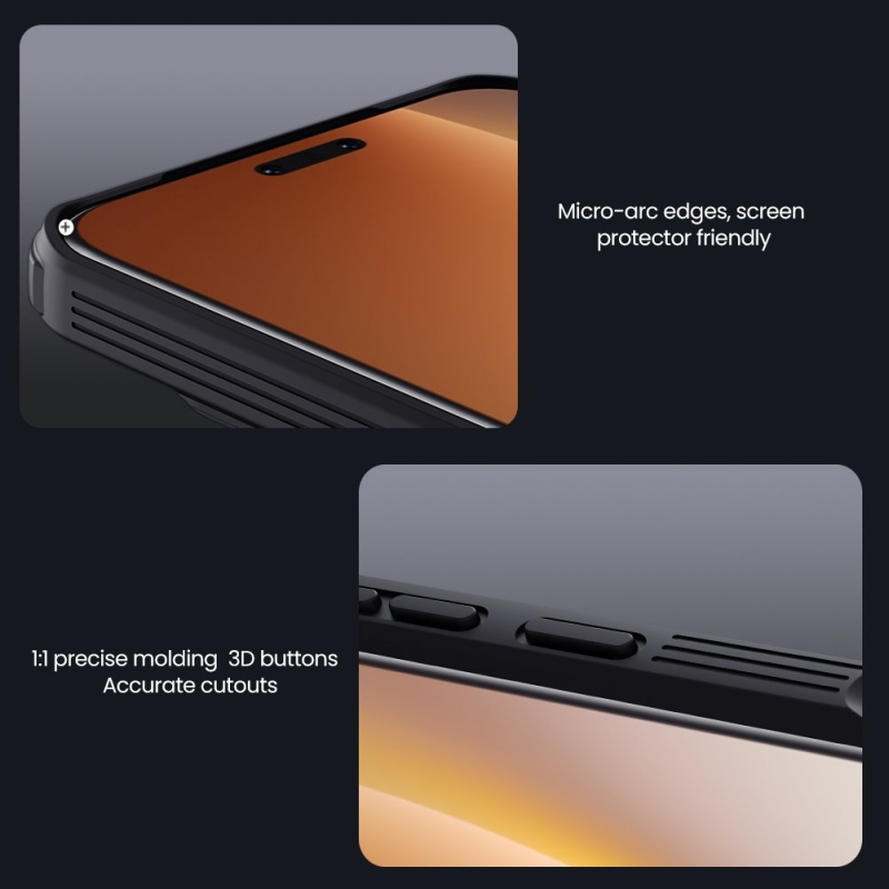 Nillkin CamShield PRE Zadný Kryt pre Honor Magic 8 Pro Black