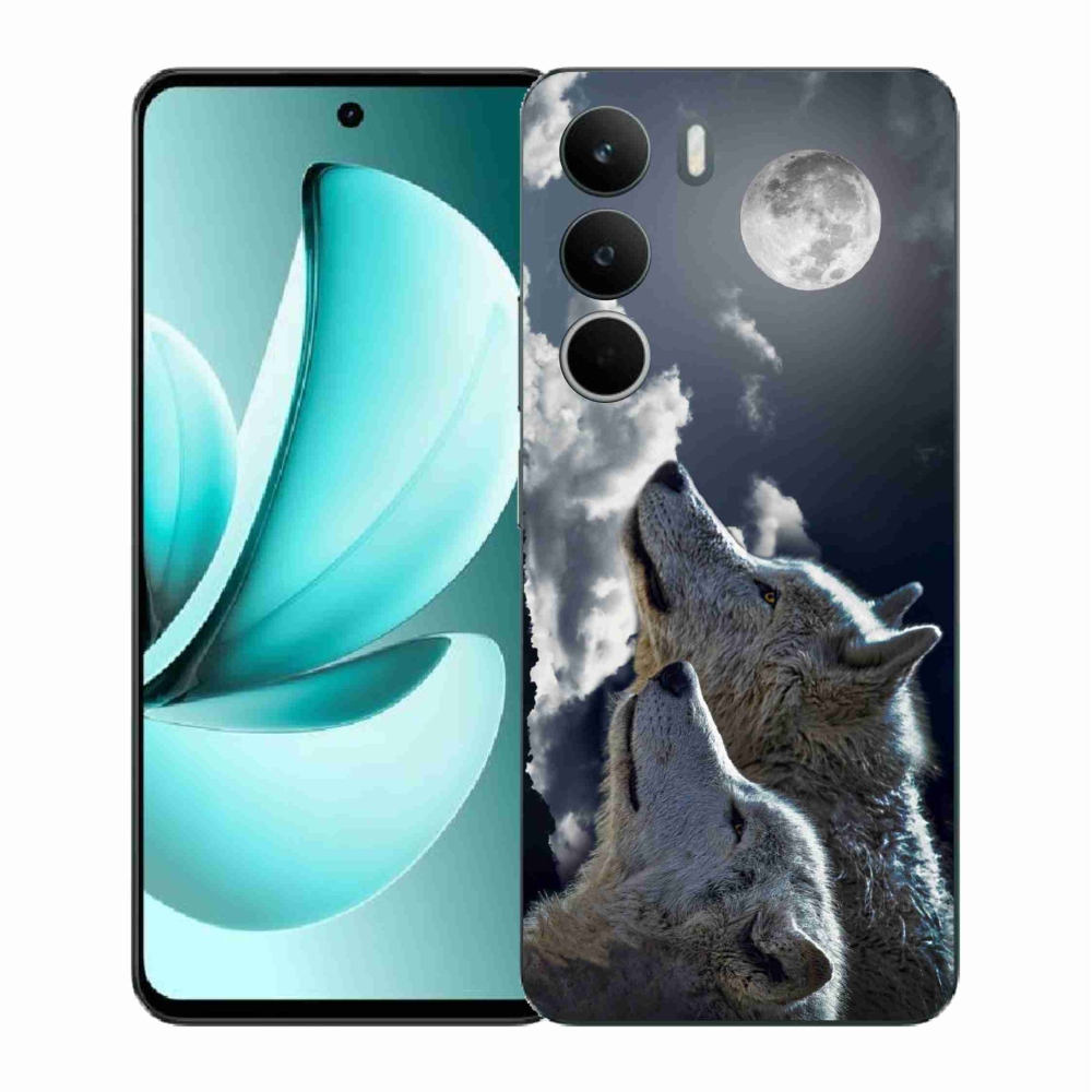 Gélový kryt mmCase na Realme C71 - vlci