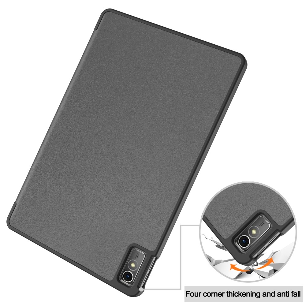 Case inteligentné zatváracie púzdro na Lenovo Tab M10 5G - šedé