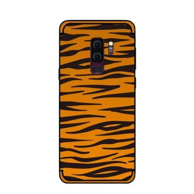 Wild gélový obal na Samsung Galaxy S9+ - hnedá zebra