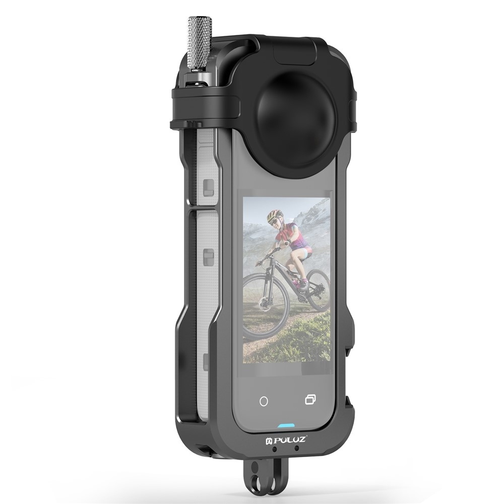 PULUZ ochranná klietka s krytkou objektívu pre Insta360 X4