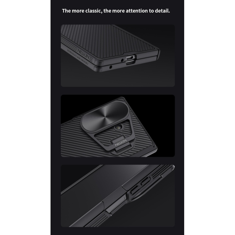 Nillkin CamShield Prop Magnetický zadný kryt pre Samsung Galaxy Z Fold 7 Black