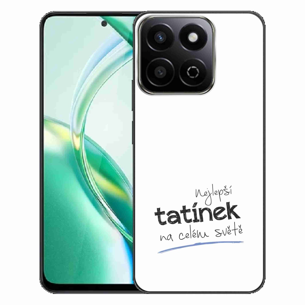 Gélový kryt mmCase na Honor 200 Smart 5G - najlepší otecko 4 biele pozadie