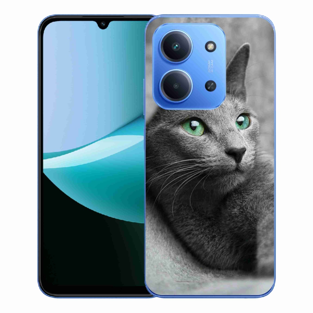 Gélový kryt mmCase na Xiaomi Redmi 15C 4G/5G (173mm) - mačka 2