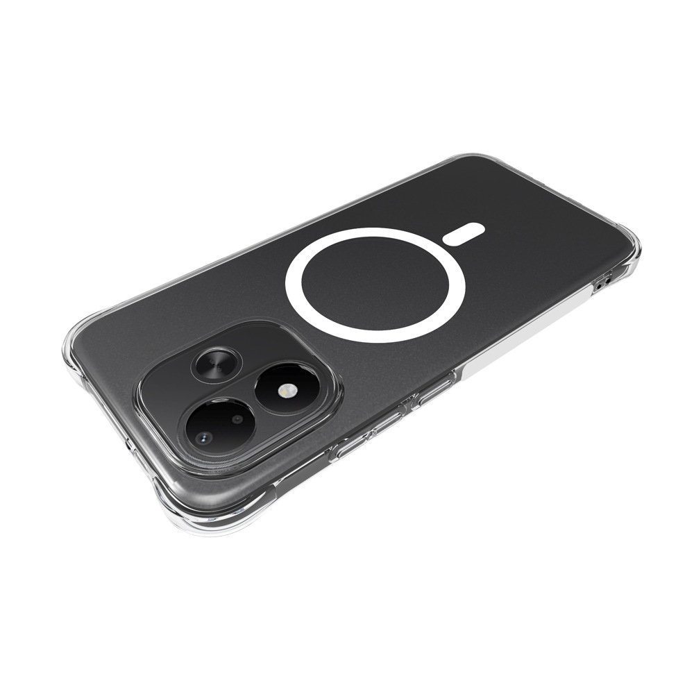 WL2 priehľadný gélový obal s rohmi + celoplošné sklo na Xiaomi Redmi Note 17 4G/5G