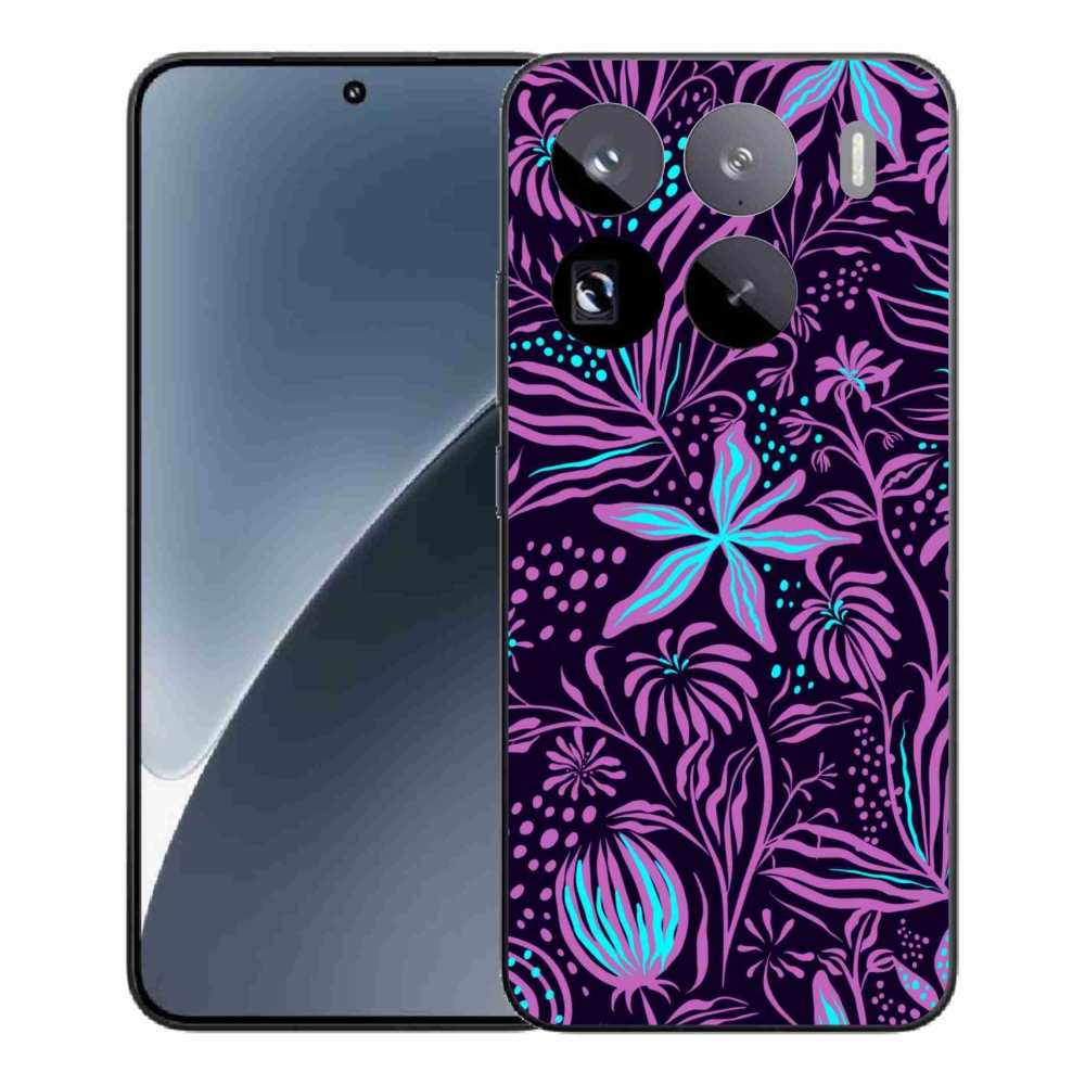 Gélový kryt mmCase na Xiaomi 15 Pro - kvety 2