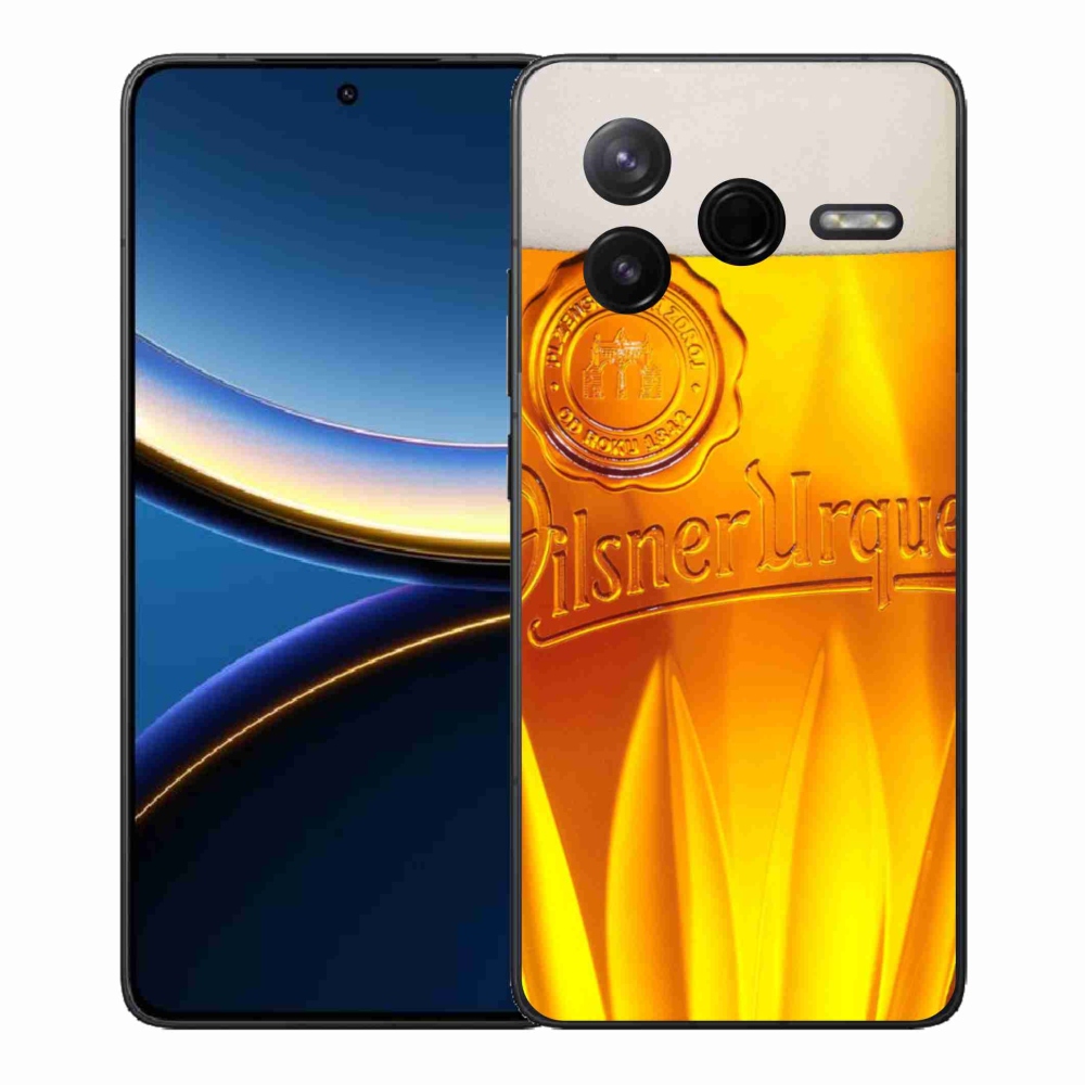 Gélový kryt mmCase na Xiaomi Poco F7 Pro - pivo
