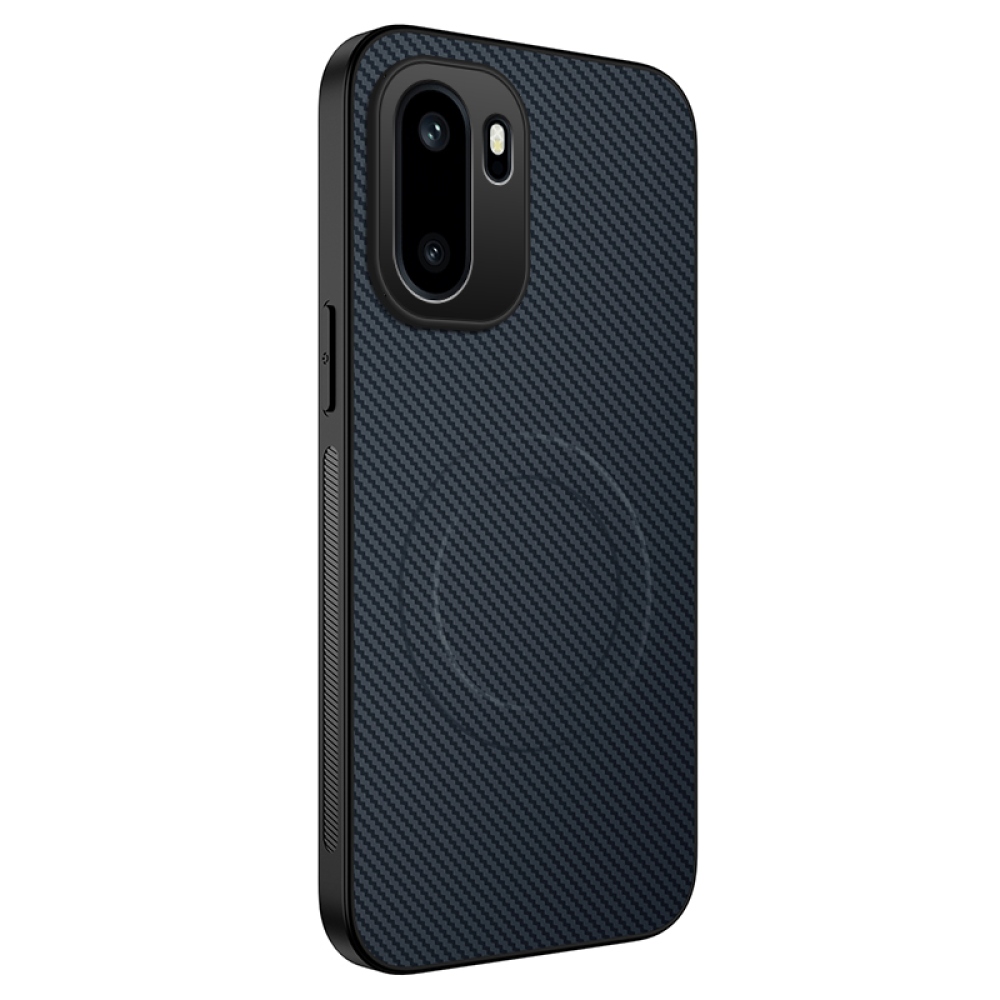 WLF gélový obal s pevným chrbtom a MagSafe na OnePlus 15R 5G - tmavomodrý