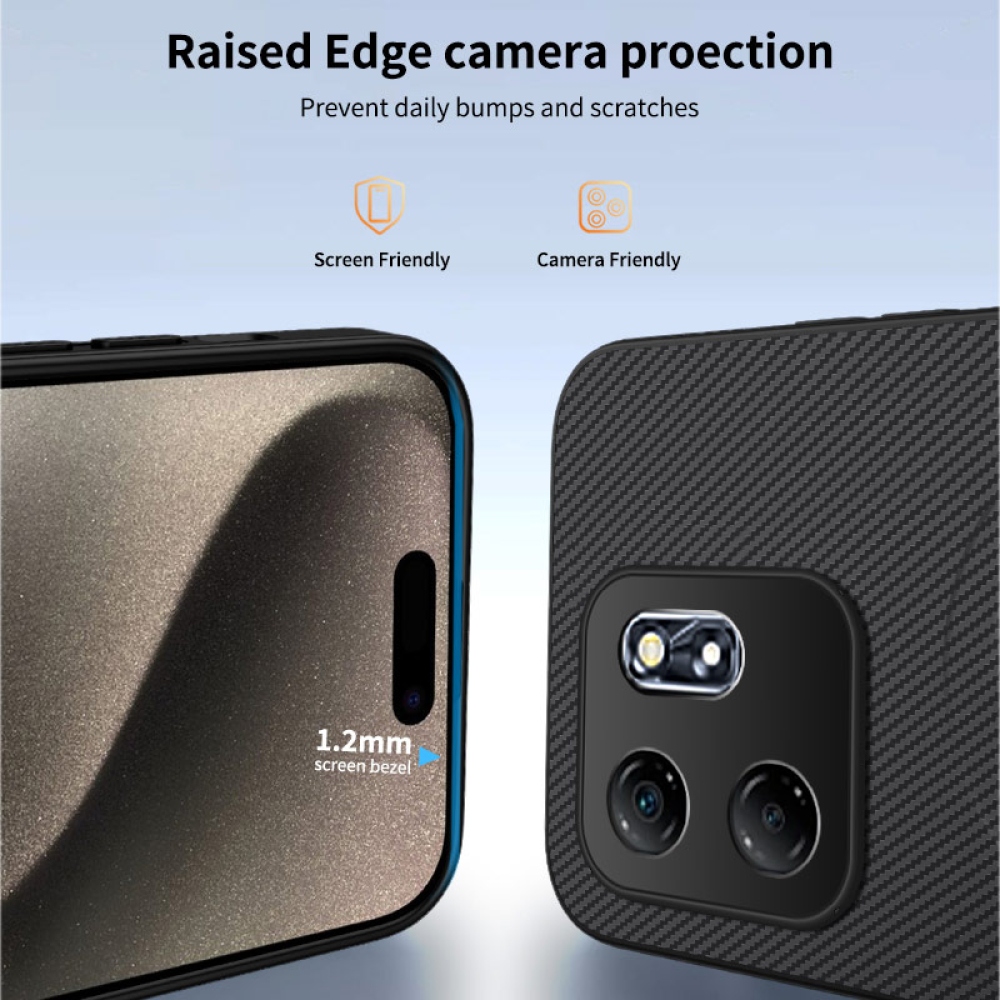 WLF gélový obal s pevným chrbtom a MagSafe na Oppo Reno 15 Pro 5G - čierny