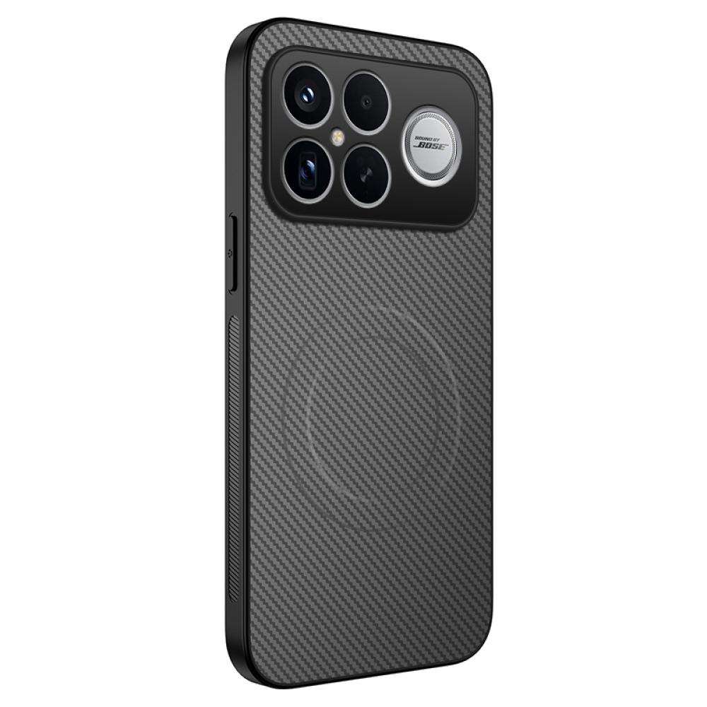 WLF gélový obal s pevným chrbtom a MagSafe na Xiaomi Poco F8 Ultra 5G - šedý