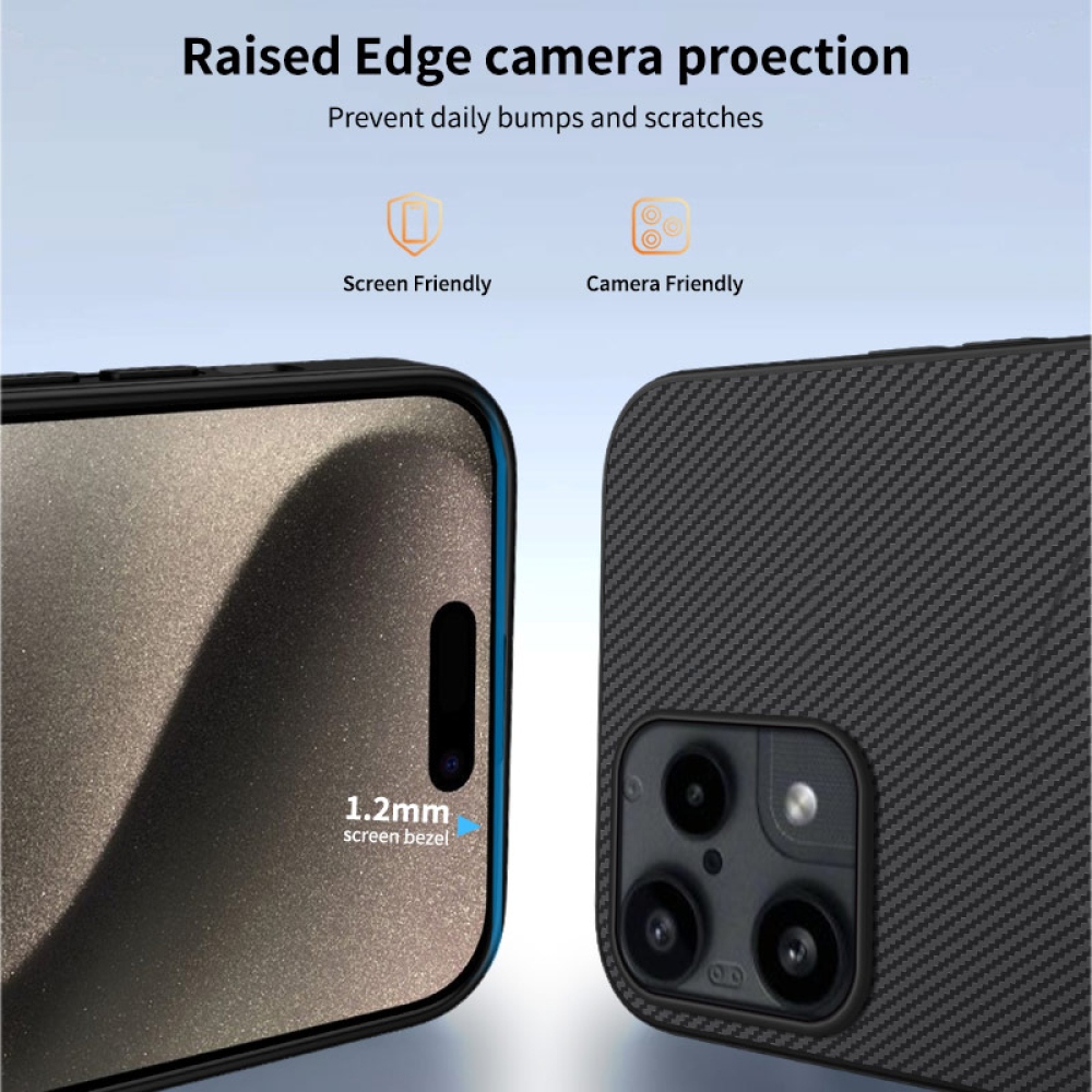 WLF gélový obal s pevným chrbtom a MagSafe na Nothing Phone (3a) Lite 5G - čierny