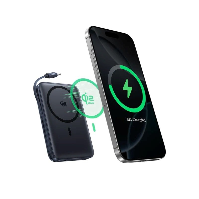 Baseus PicoGo AM61 Qi2.2 45 W magnetická powerbanka 10 000 mAh Cosmic Black