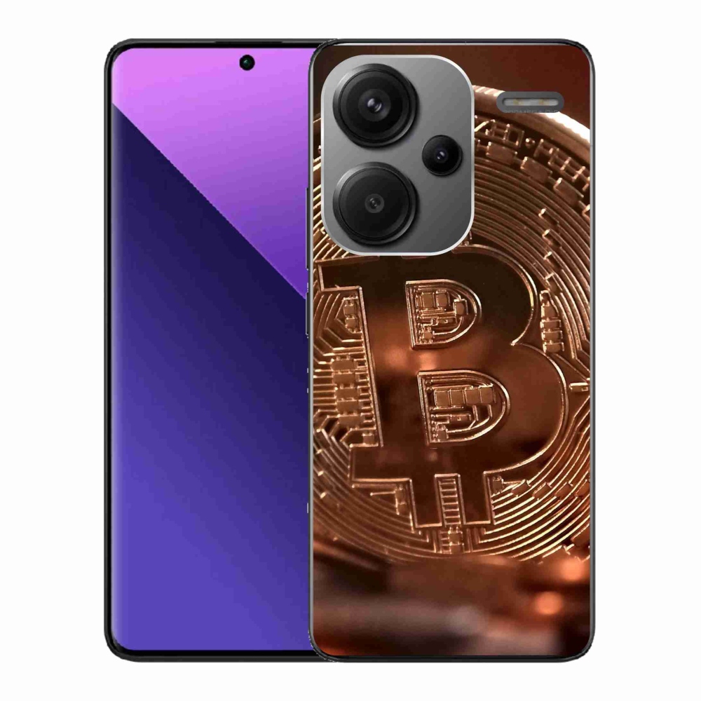 Gélový kryt mmCase na Xiaomi Redmi Note 13 Pro+ 5G - bitcoin