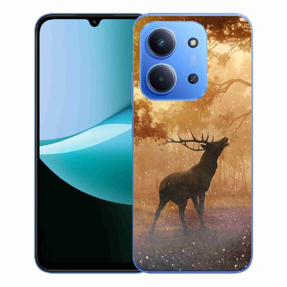 Gélový kryt mmCase na Xiaomi Redmi 15C 4G/5G (173mm) - jeleň v ruji
