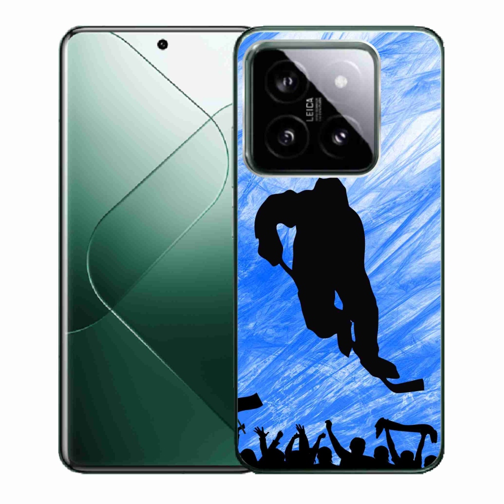 Gélový kryt mmCase na Xiaomi 14 - hokejový hráč