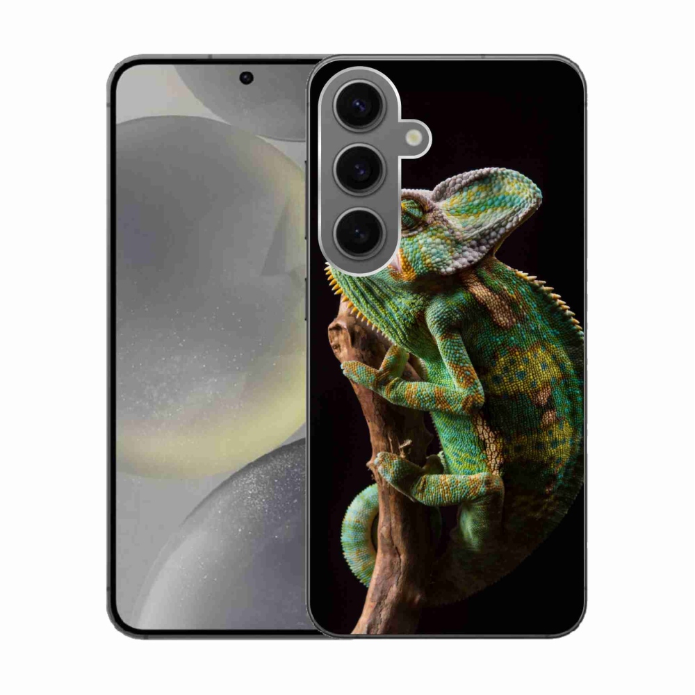Gélový kryt mmCase na Samsung Galaxy S24 - chameleón
