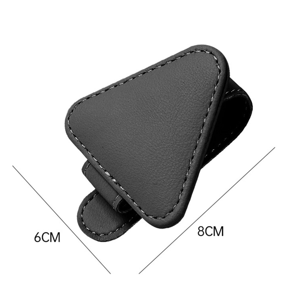 Magnetický klip na okuliare na uchytenie na slnečnú clonu - čierny