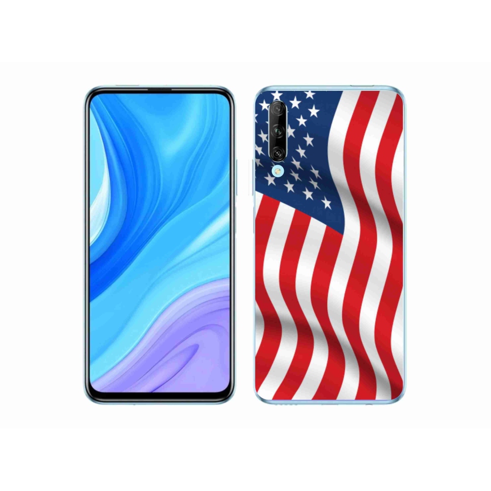 Gélový kryt mmCase na mobil Huawei P Smart Pro (2019) - USA vlajka