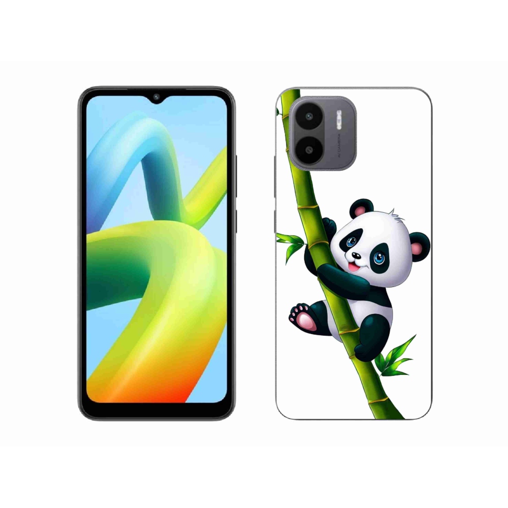 Gélový kryt mmCase na Xiaomi Redmi A1/Redmi A2 - panda na bambuse
