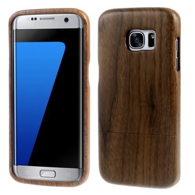 Woods drevený obal pre mobil Samsung Galaxy S7 Edge - dekor I