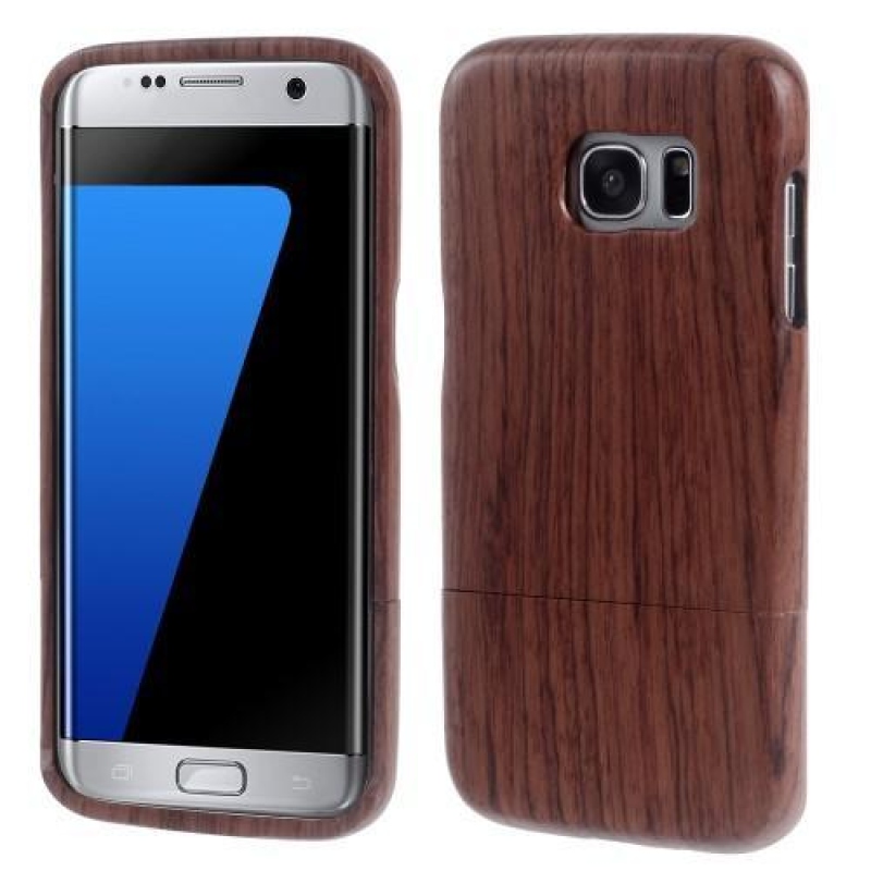 Woods drevený obal pre mobil Samsung Galaxy S7 Edge - dekor III