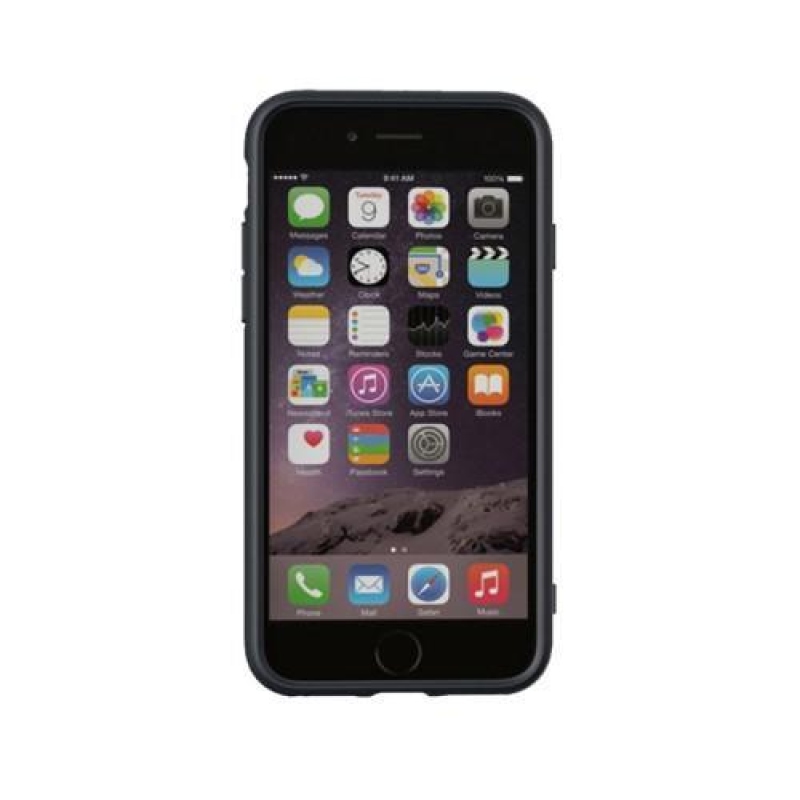 Word gélový obal na iPhone 7 a iPhone 8 - my love / čierny
