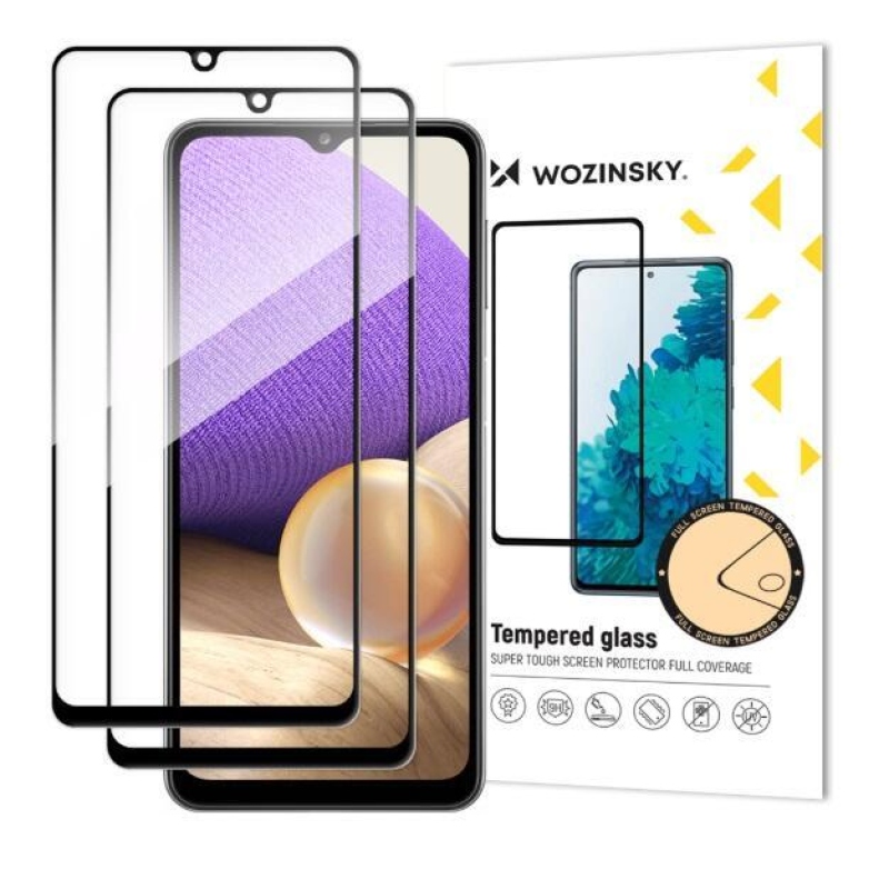 Wozinsky celoplošné tvrdené sklo na mobil Samsung Galaxy A32 4G - 2 ks