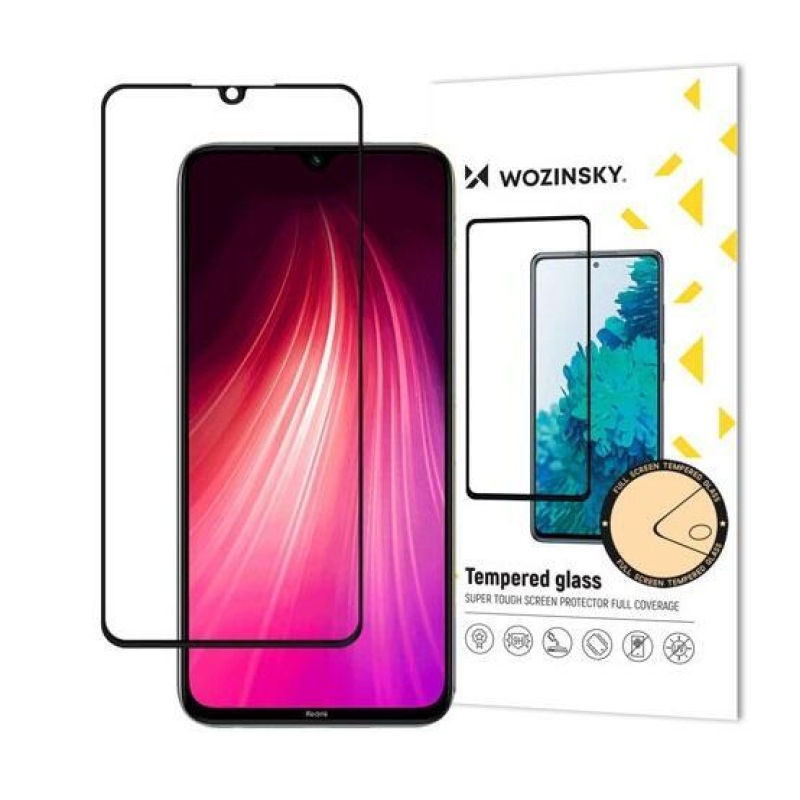 Wozinsky celoplošné tvrdené sklo na mobil Xiaomi Redmi 9C - čierne