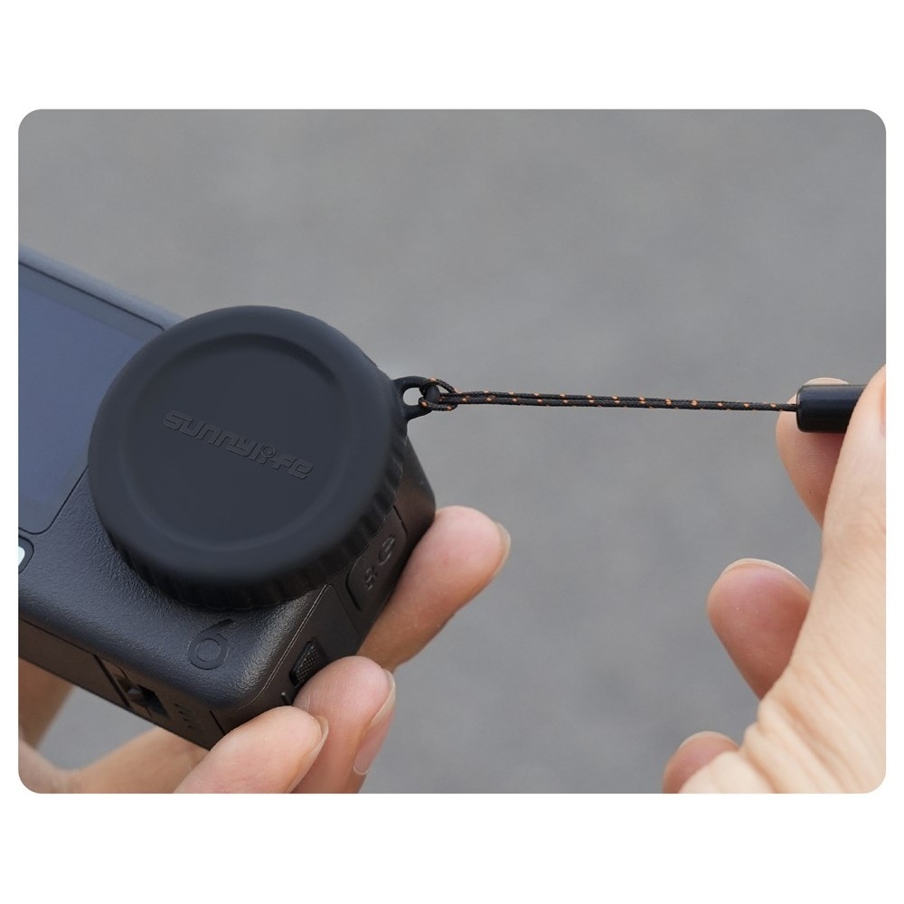 Sunnylife silikónová krytka objektívu pre DJI Osmo Action 6