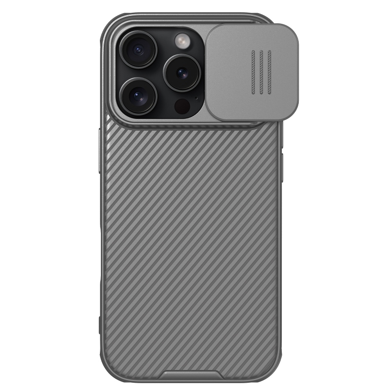 Nillkin CamShield PRE Zadný Kryt pre Apple iPhone 16 Pro Titanium Gray