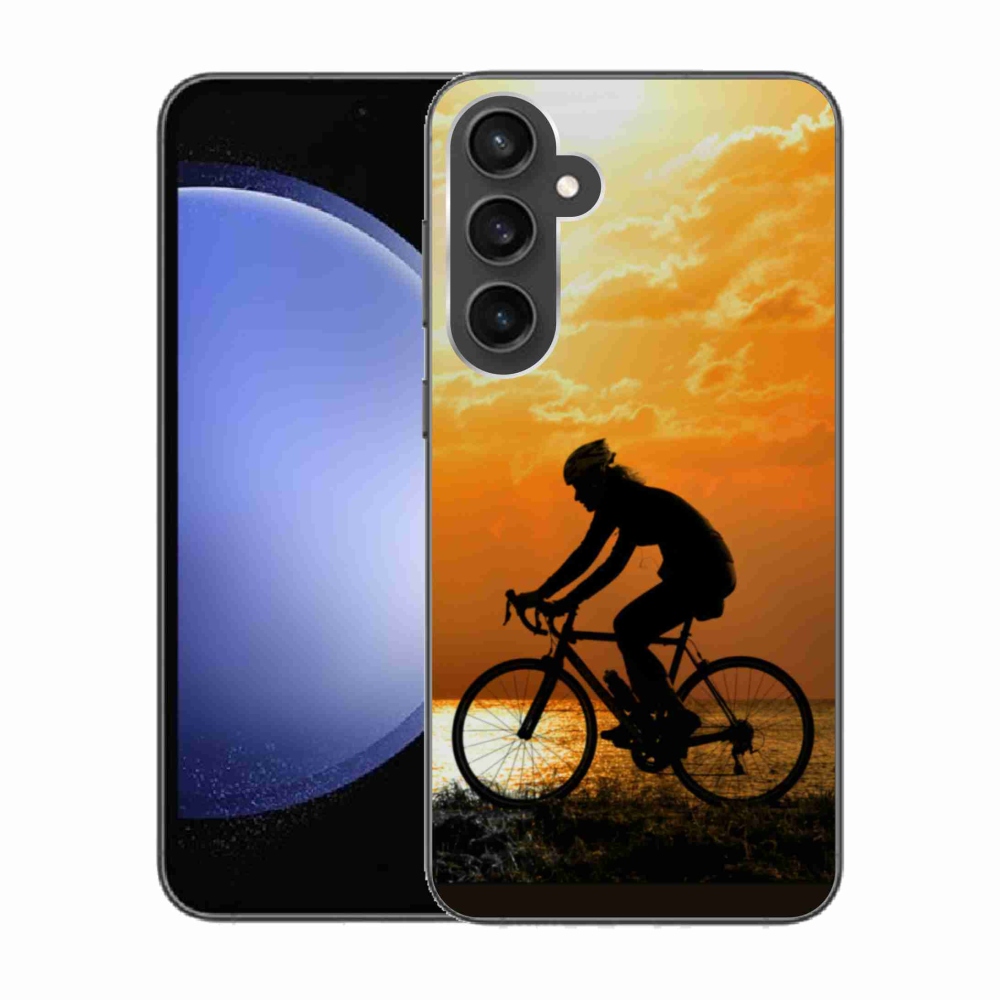 Gélový kryt mmCase na Samsung Galaxy S23 FE - cyklovýlet