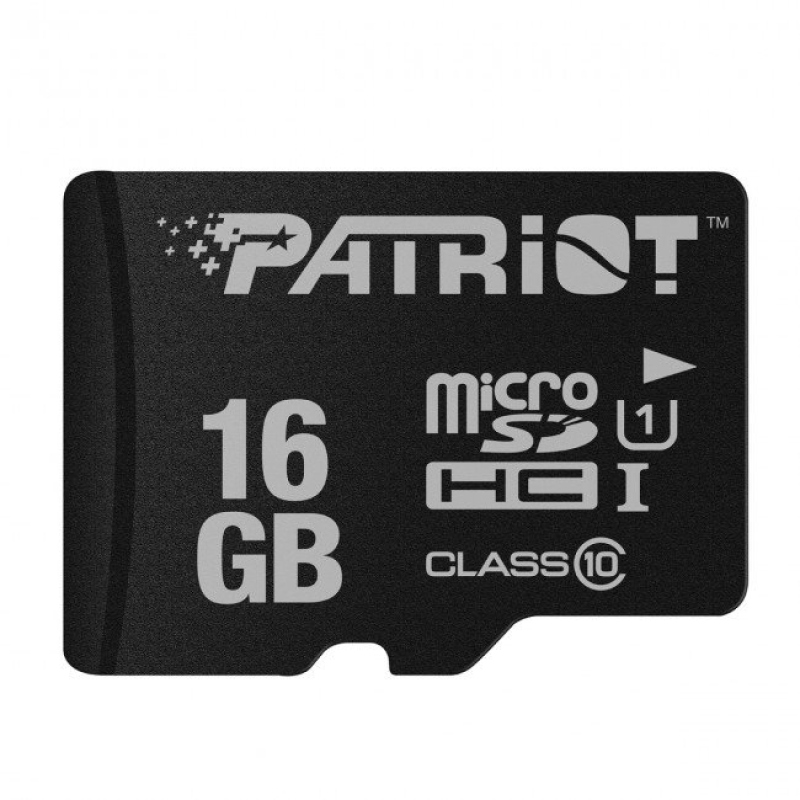 microSDHC 16GB Patriot Class 10 bez Adaptéra