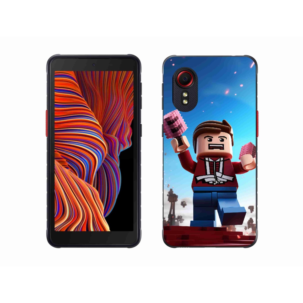 Gélový kryt mmCase na Samsung Galaxy Xcover 5 - roblox 2