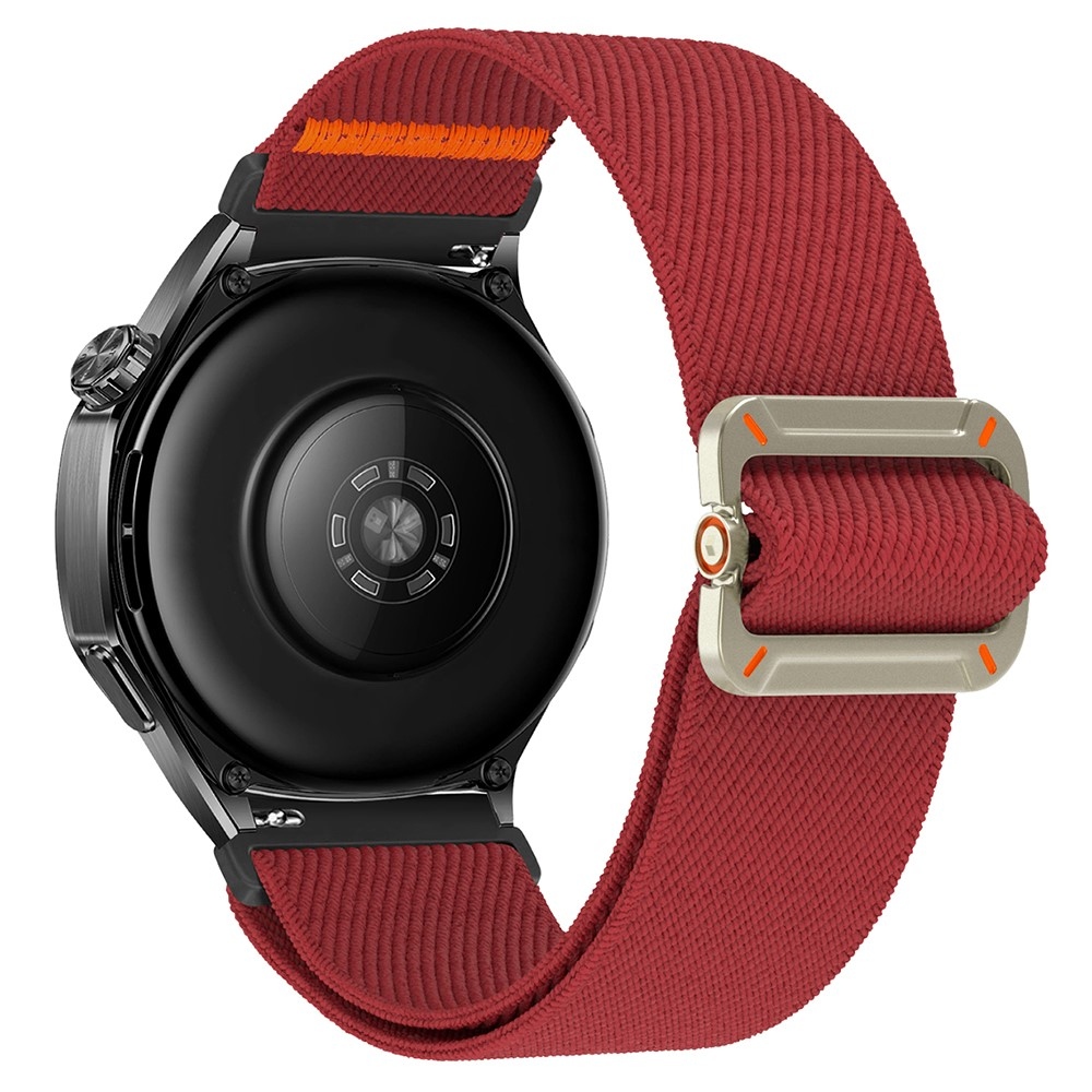 Wriston nylonový elastický remienok 20mm na Samsung Galaxy Watch7 44mm/40mm - vínový