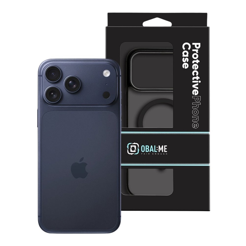 COVER:ME MagNetix Outline Cover pre Apple iPhone 17 Pro Max Black